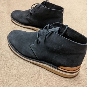 Greats Hi blue suede chukka. Made in Italy. Size 9